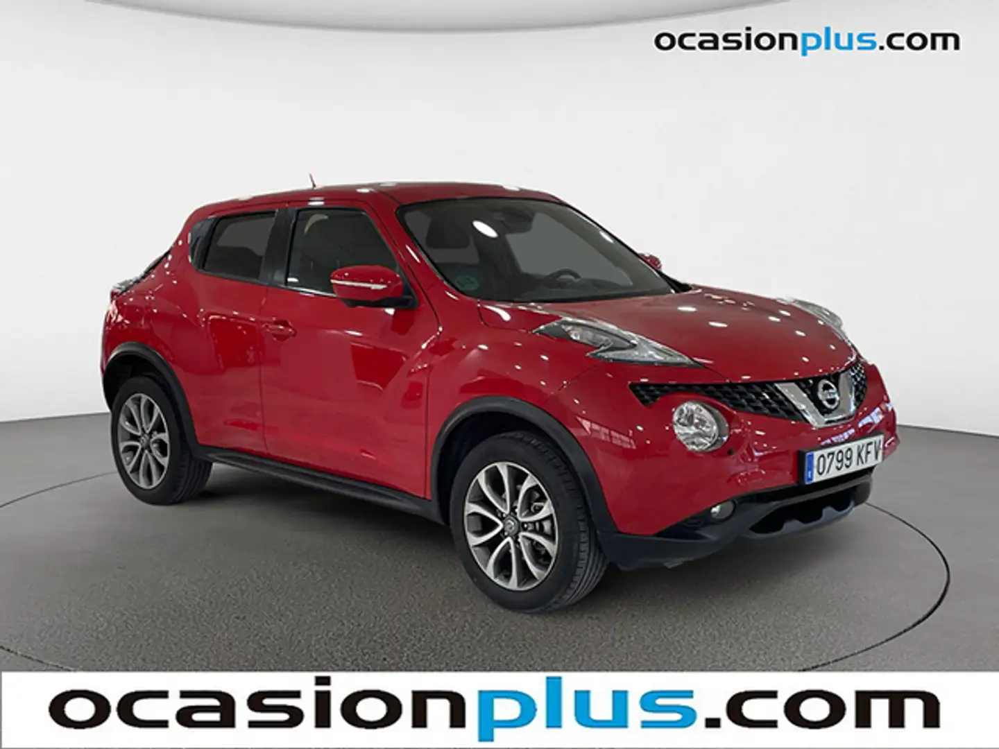 Nissan Juke 1.6 N-Connecta 4x2 XTronic 117 Rojo - 2