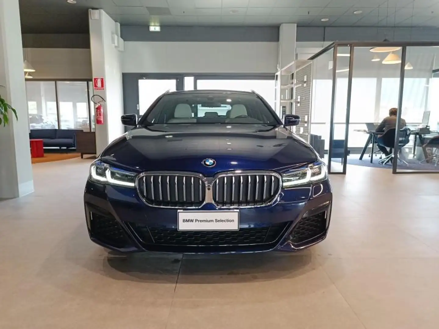 BMW 530 d Touring mhev 48V xdrive Msport auto Blu/Azzurro - 2