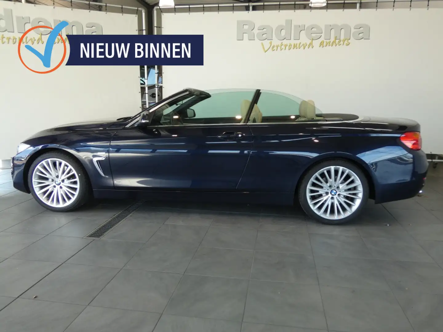 BMW 428 4-serie Cabrio 428i High Executive Camera H&K Nekv Azul - 2