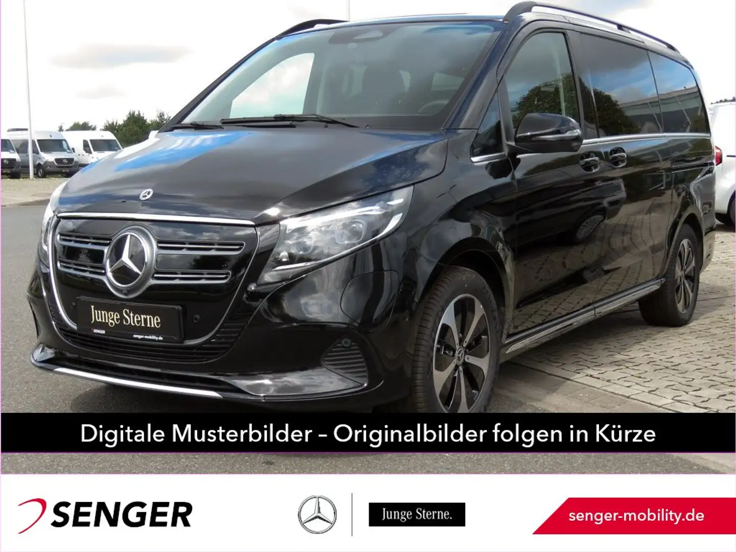 Mercedes-Benz EQV 300 Avantgarde lang AIRMATIC Distronic 360° Noir - 1