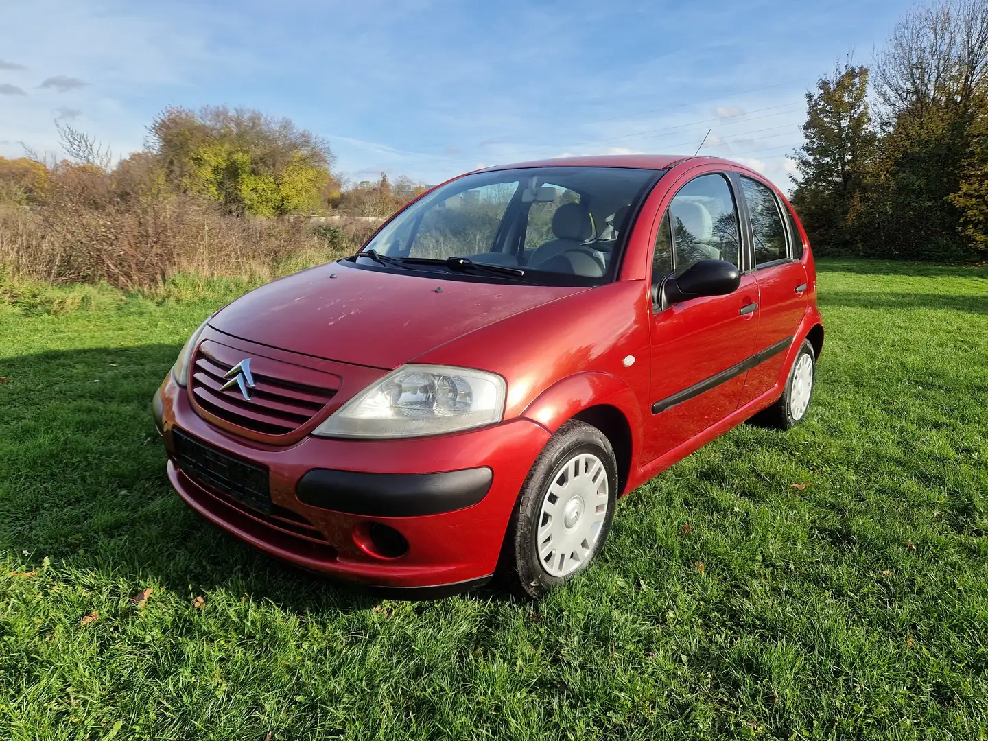 Citroen C3 C3 1.1 SX,ZV,elek-fenster,Neu inspektion Rot - 2