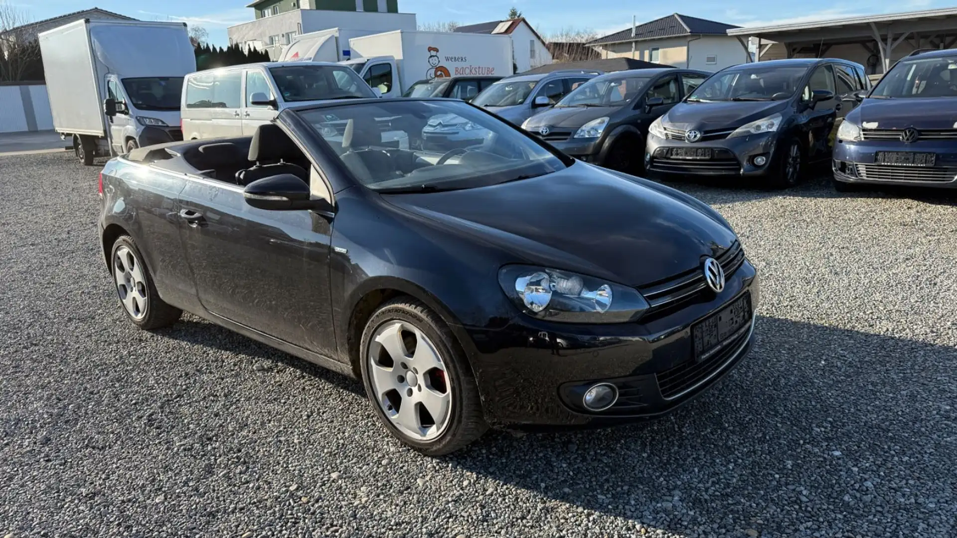 Volkswagen Golf 2.0 VI Cabriolet Life BMT PDC AHK Tempomat Schwarz - 2