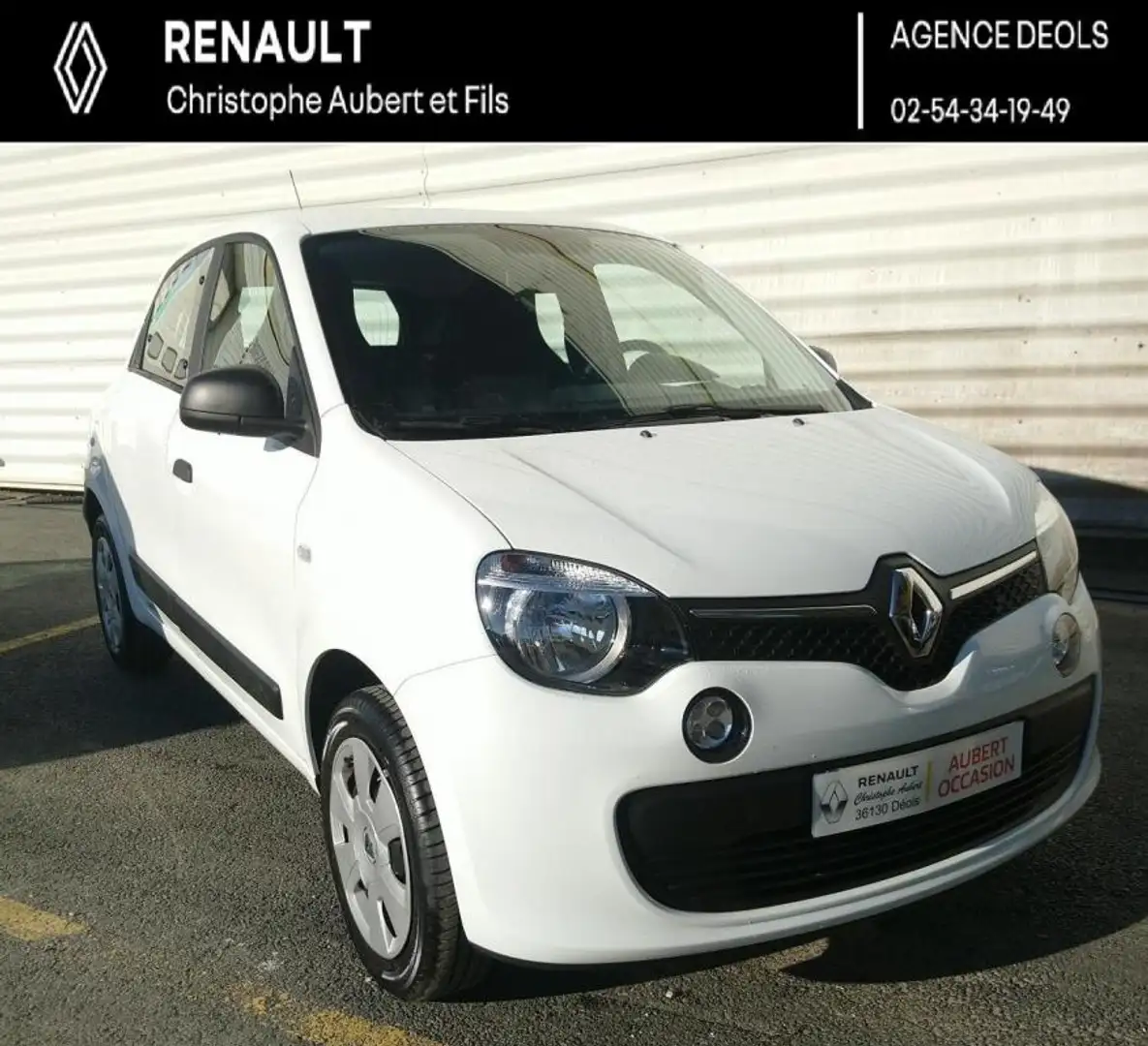 Renault Twingo III 1.0 SCE 70 LIFE Blanc - 1