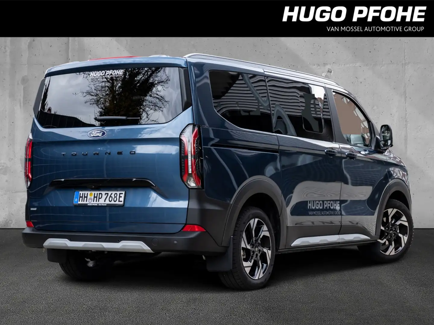 Ford Tourneo Custom Active 2.5 Duratec PHEV 340 L1 Kék - 2