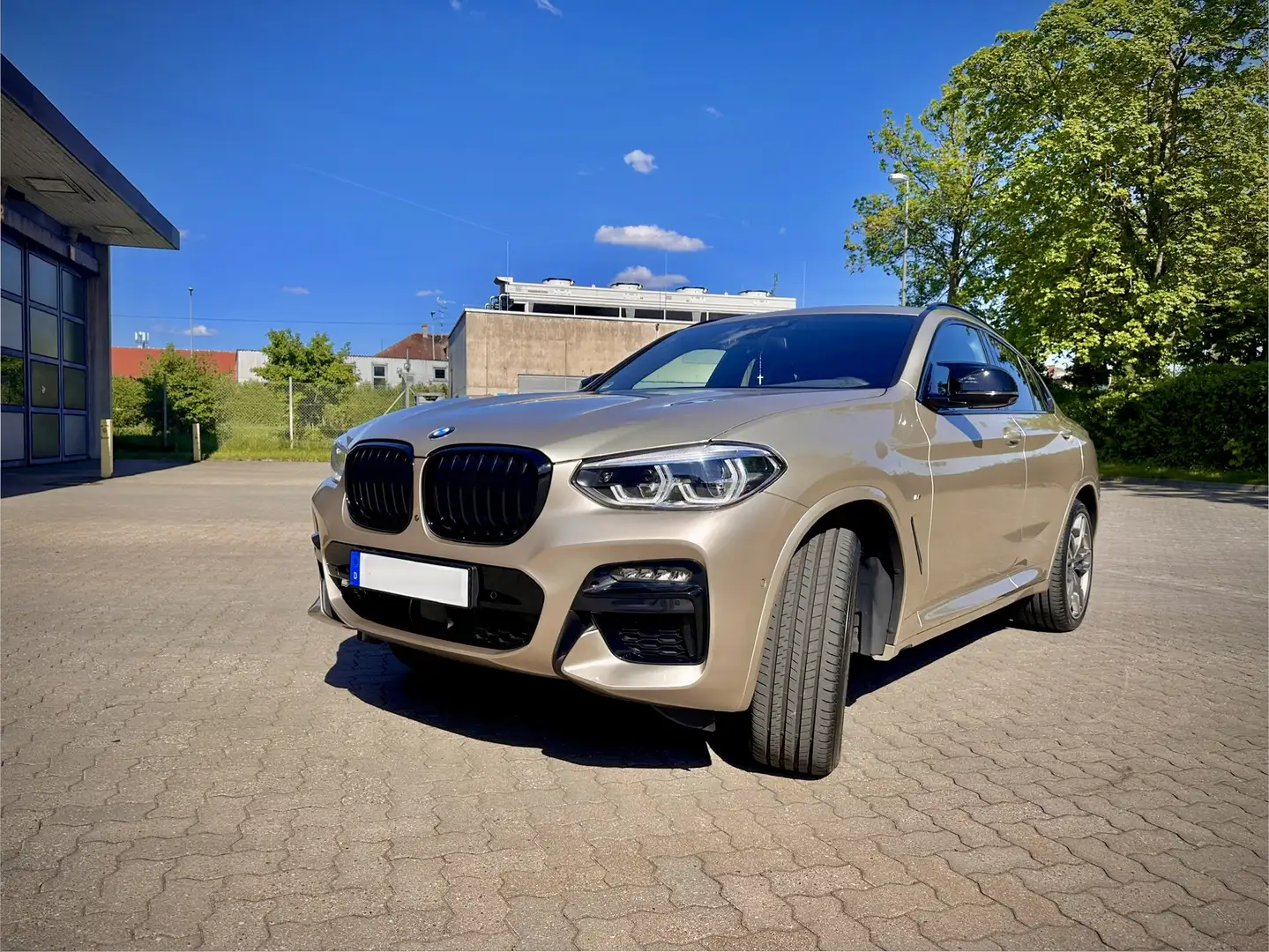 BMW X4 M M40d Beige - 2