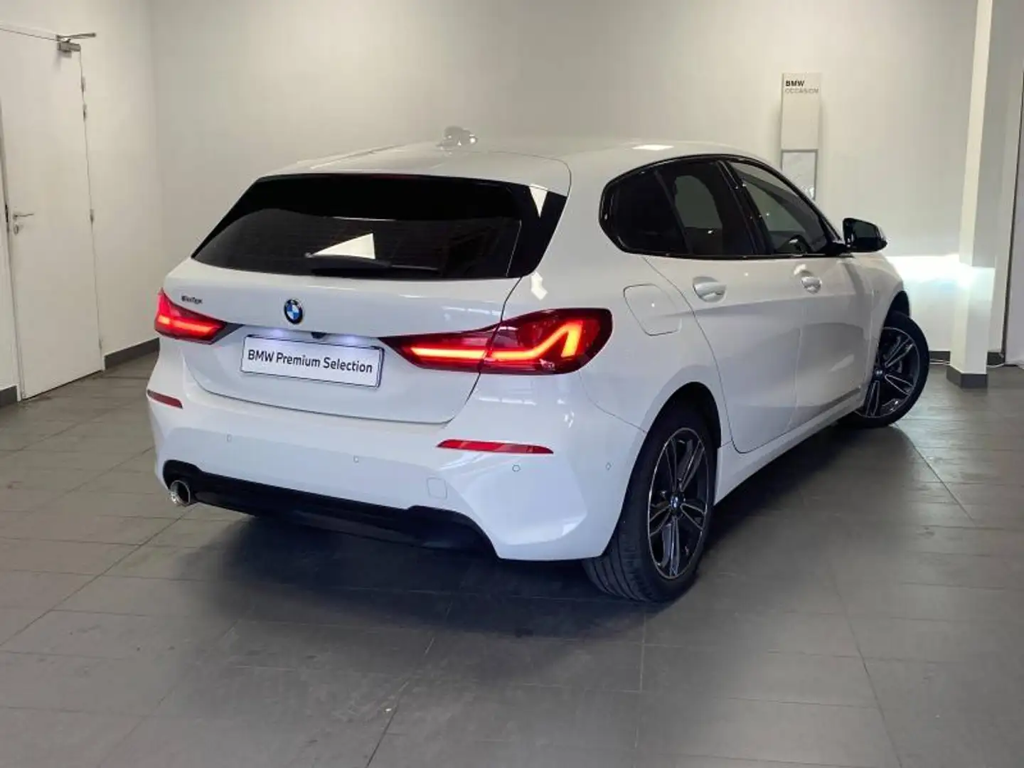 BMW 116 116iA 109ch Edition Sport DKG7 Blanc - 2