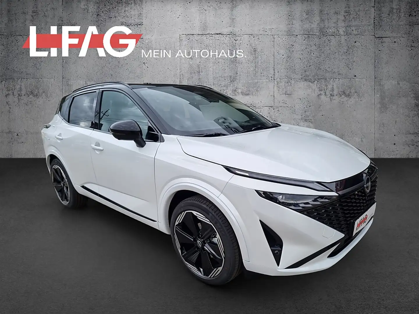 Nissan Qashqai 1,3 MHEV 4x4 N-Design+ Autom. *ab € 31.990,-* Weiß - 1