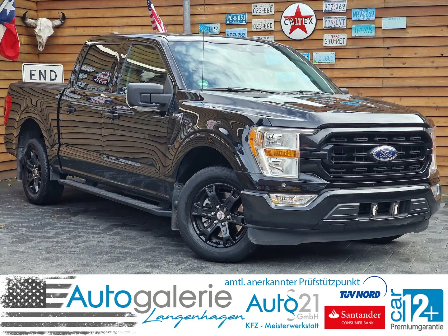 Ford F 150 2.7 V6 Super Crew Kamera Lane Assist LPG Schwarz - 1