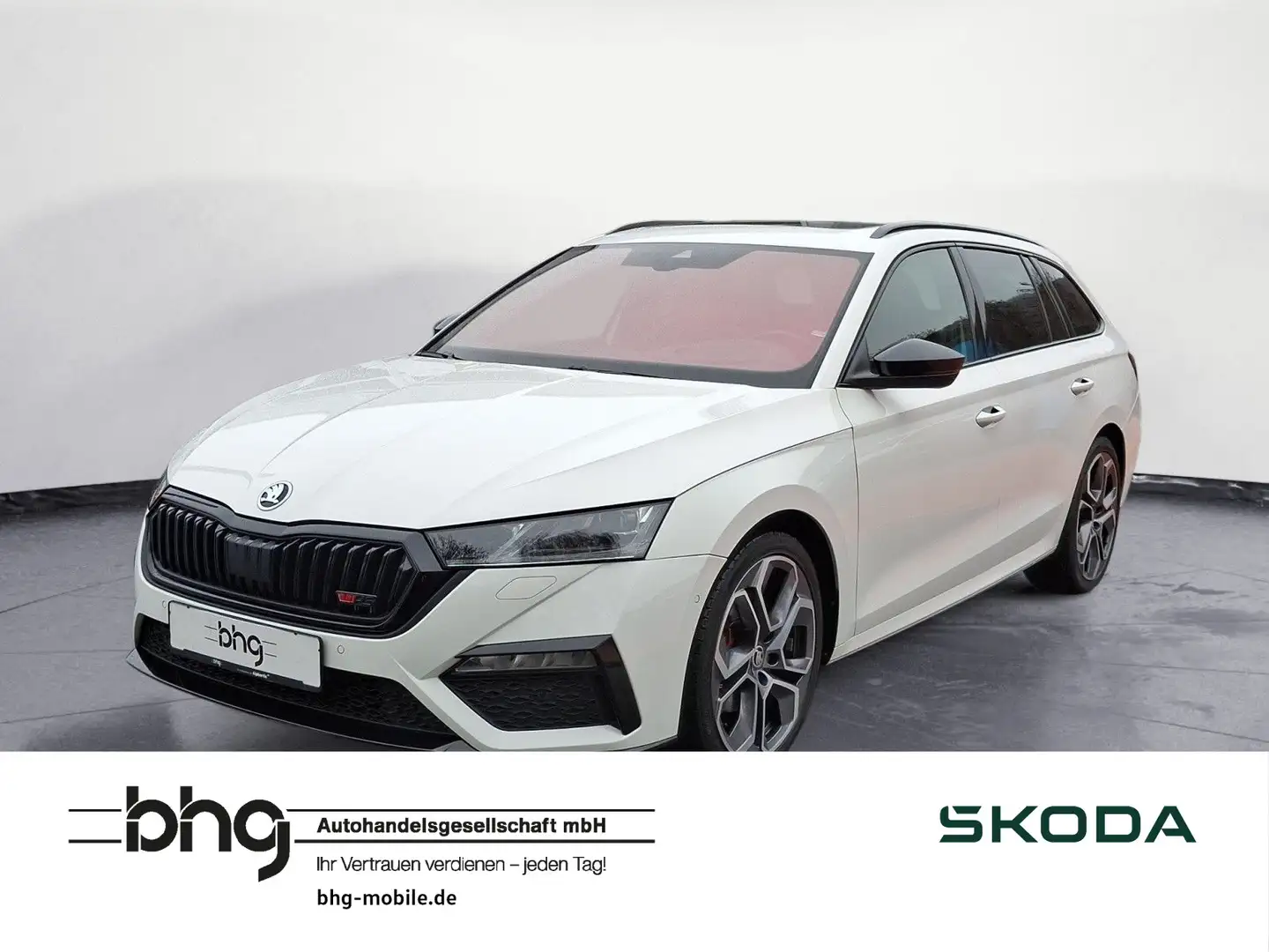 Skoda Octavia Combi RS 2,0 TDI DSG Pano Blanc - 1