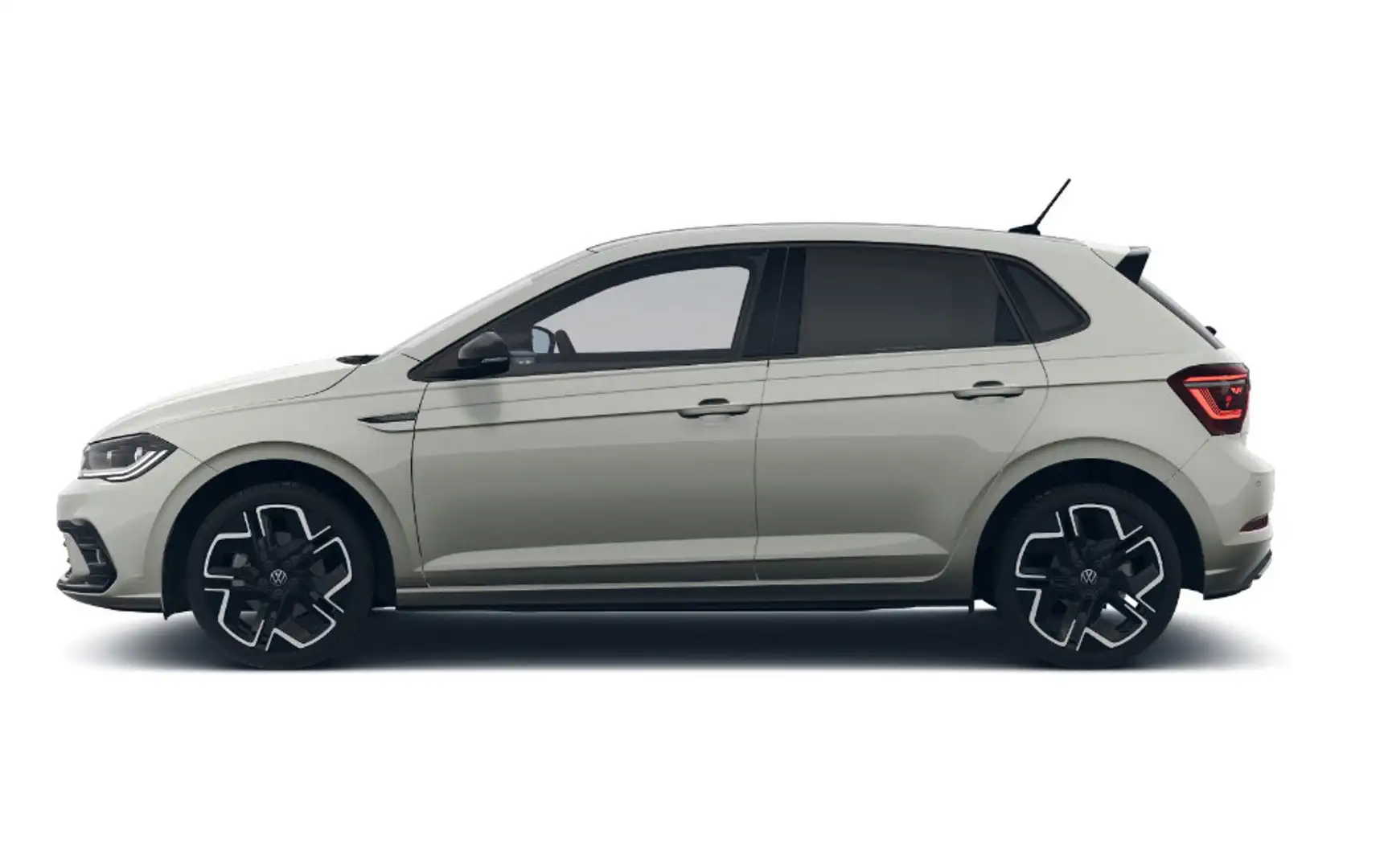 Volkswagen Polo R-Line 1.0TSI 116PS DSG 5J-GARANTIE,IQ.LIGHT,KAMER Schwarz - 2