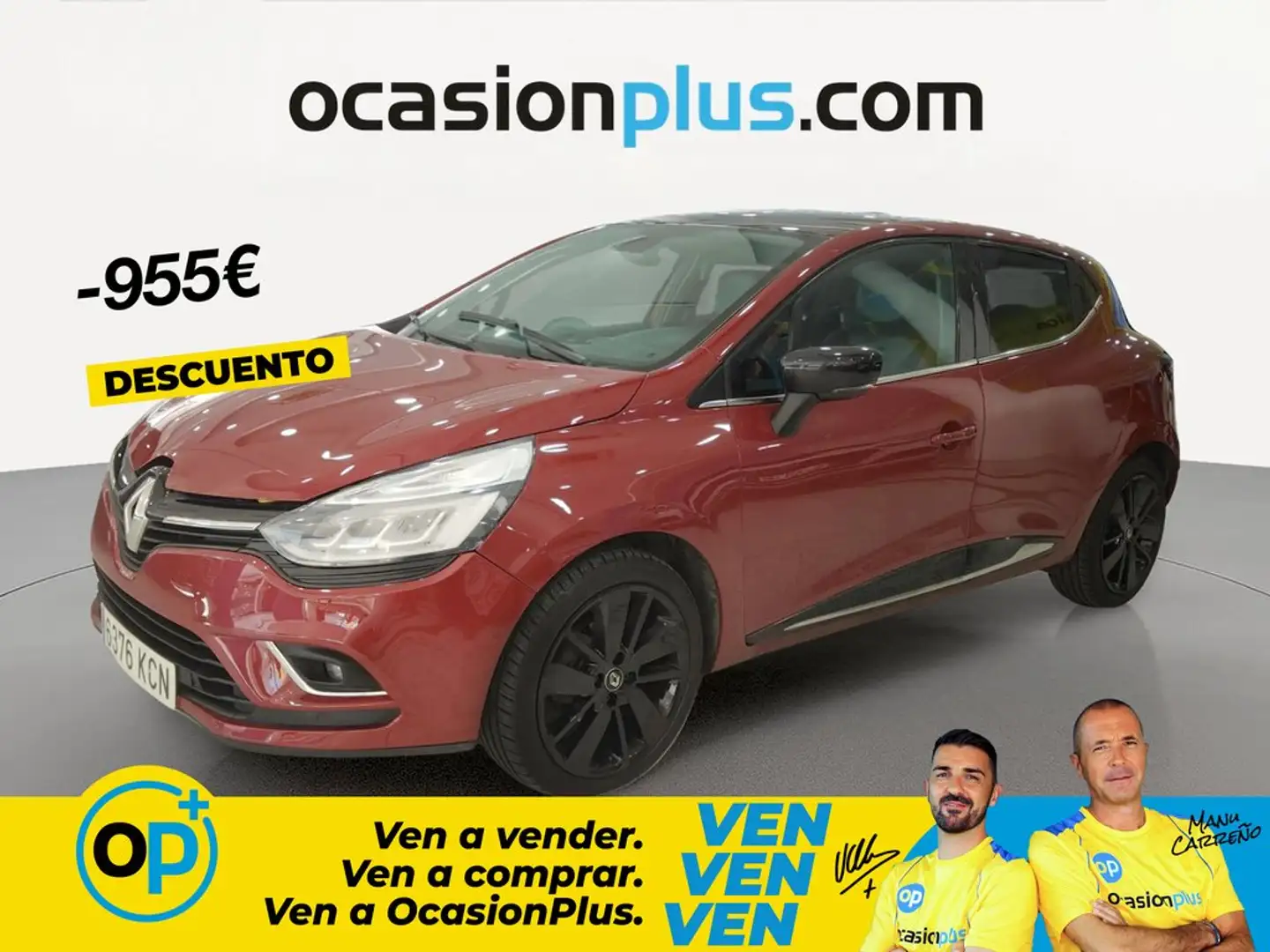 Renault Clio 1.5dCi Energy Wolfnoir EDC 66kW Rojo - 1