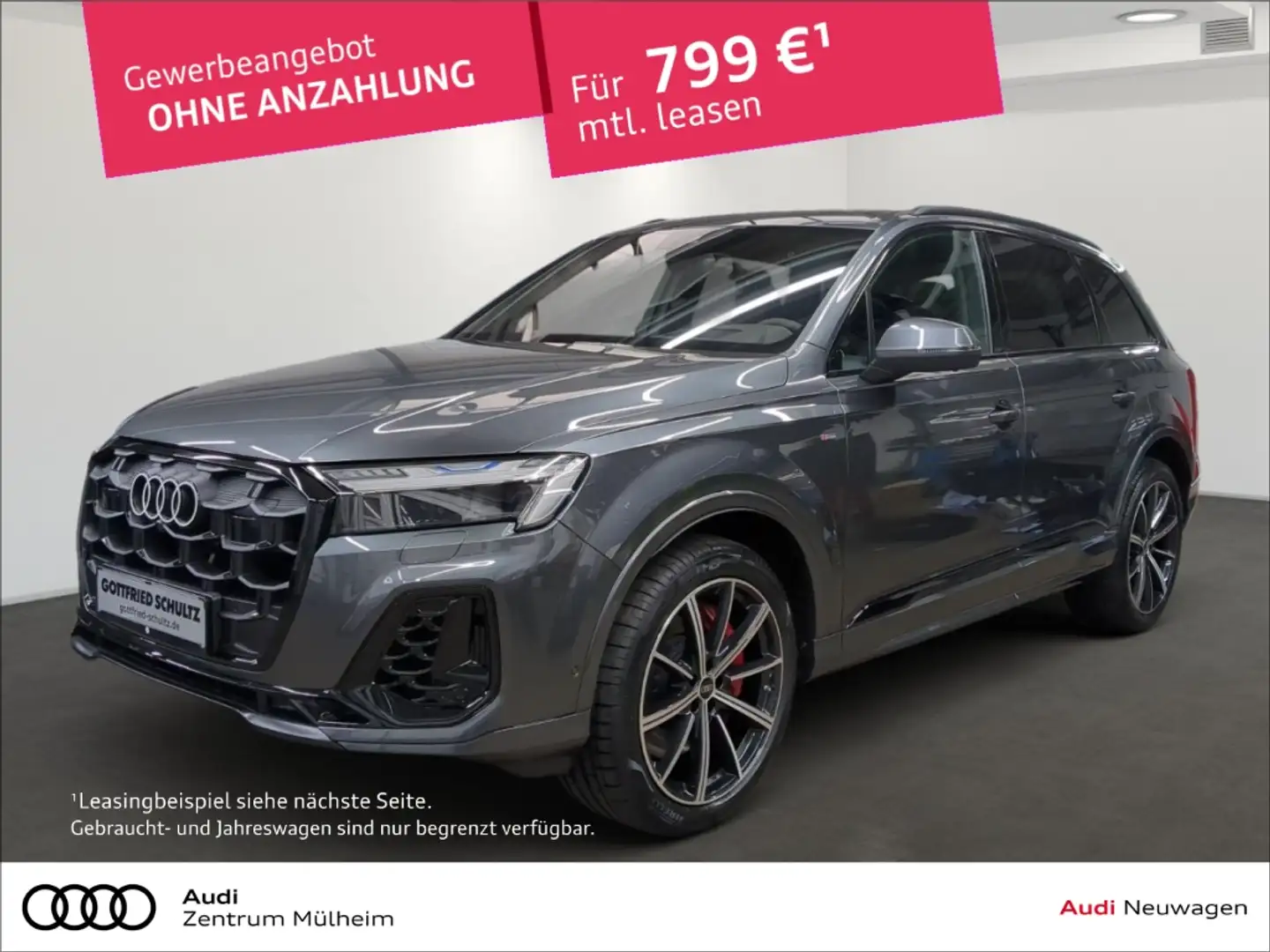 Audi Q7 SUV tiptronic TFSI e quattro S line business 290 k Grau - 1