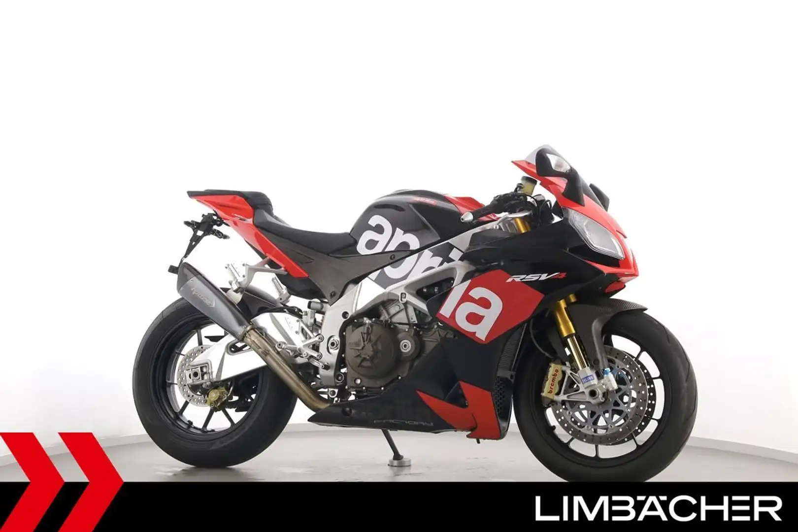 Aprilia RSV4 hlins, HP-Corse-Auspuff Noir - 1