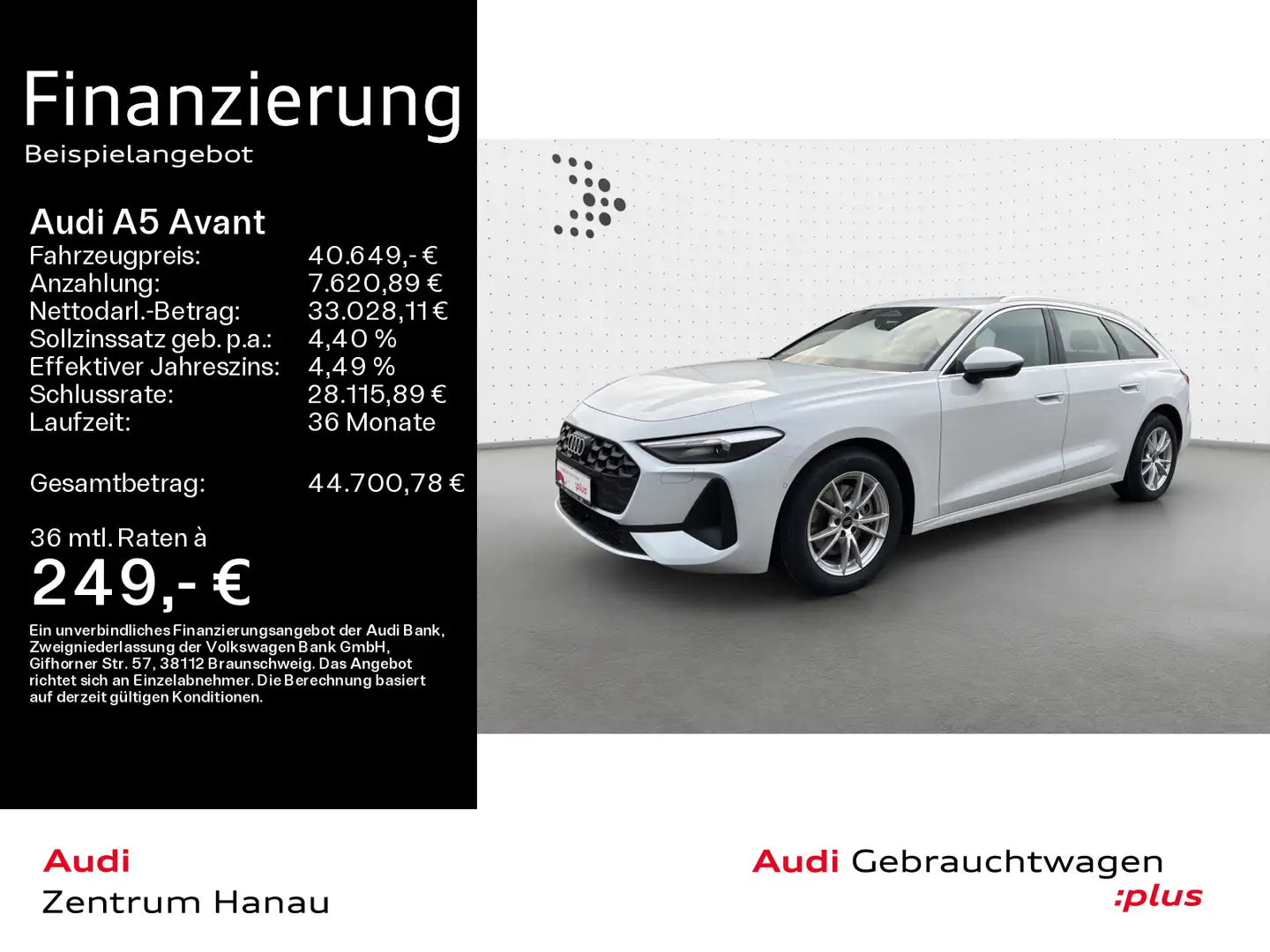 Audi A5 TFSI*NAVI*LED*KAMERA*17ZOLL*SHZ Weiß - 1