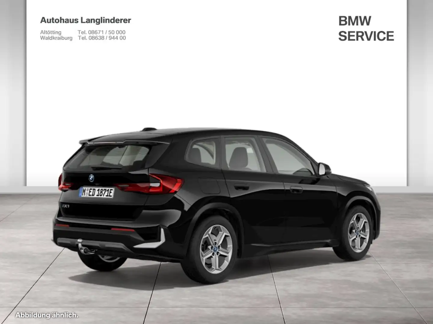 BMW iX1 xDrive30 NP 64.249,- Schwarz - 2