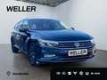 Volkswagen Passat Variant 2.0 TDI Elegance *Leder*AHK*HUD*CAM* Blau - thumbnail 1