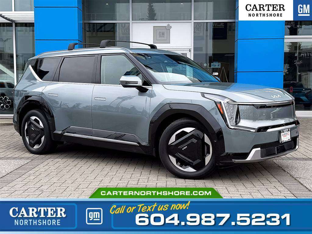 Gray 2024 Kia EV9 SUV / Crossover All-Wheel Drive 1-Speed Automatic