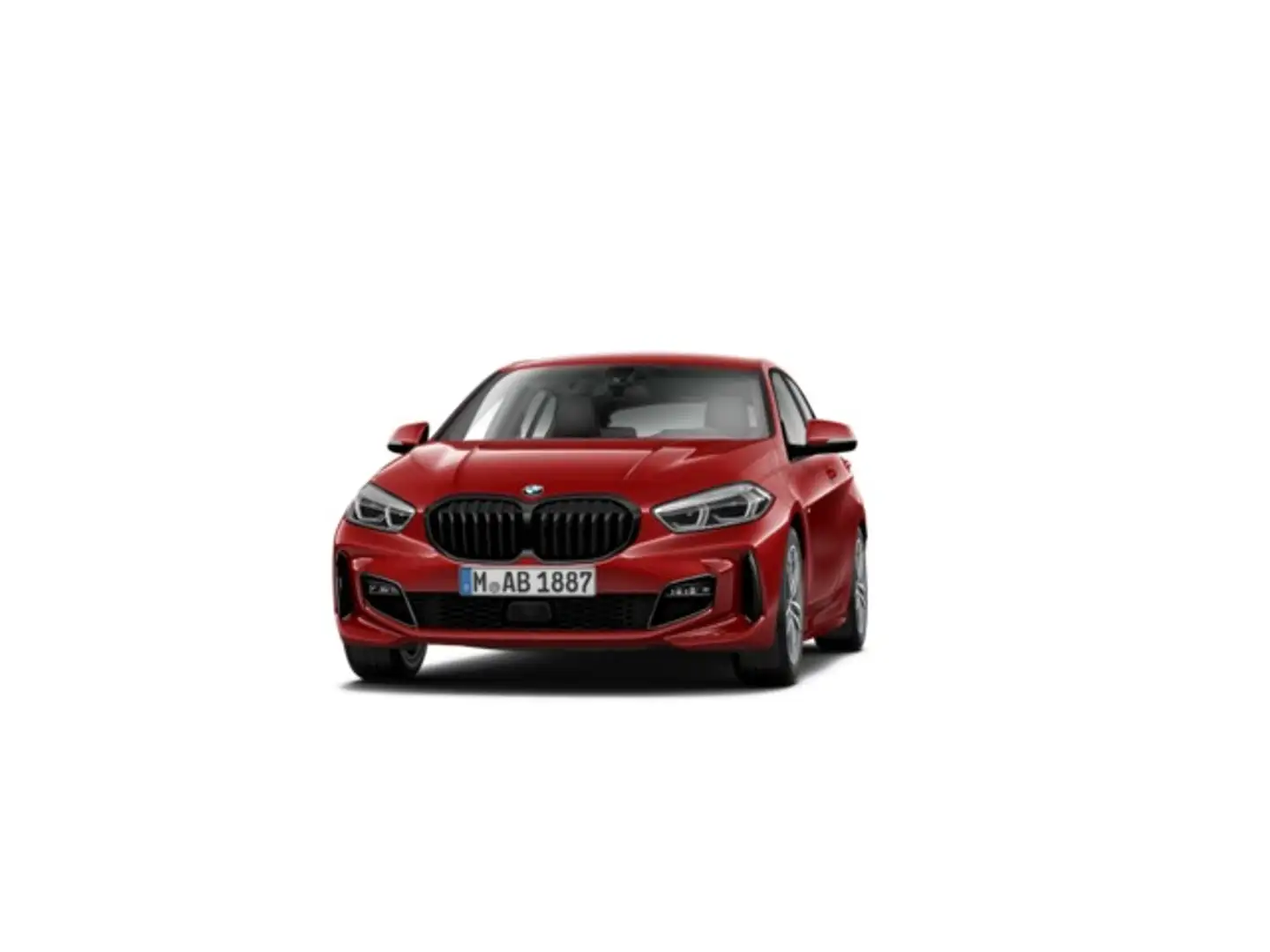BMW 116 116d Rojo - 1