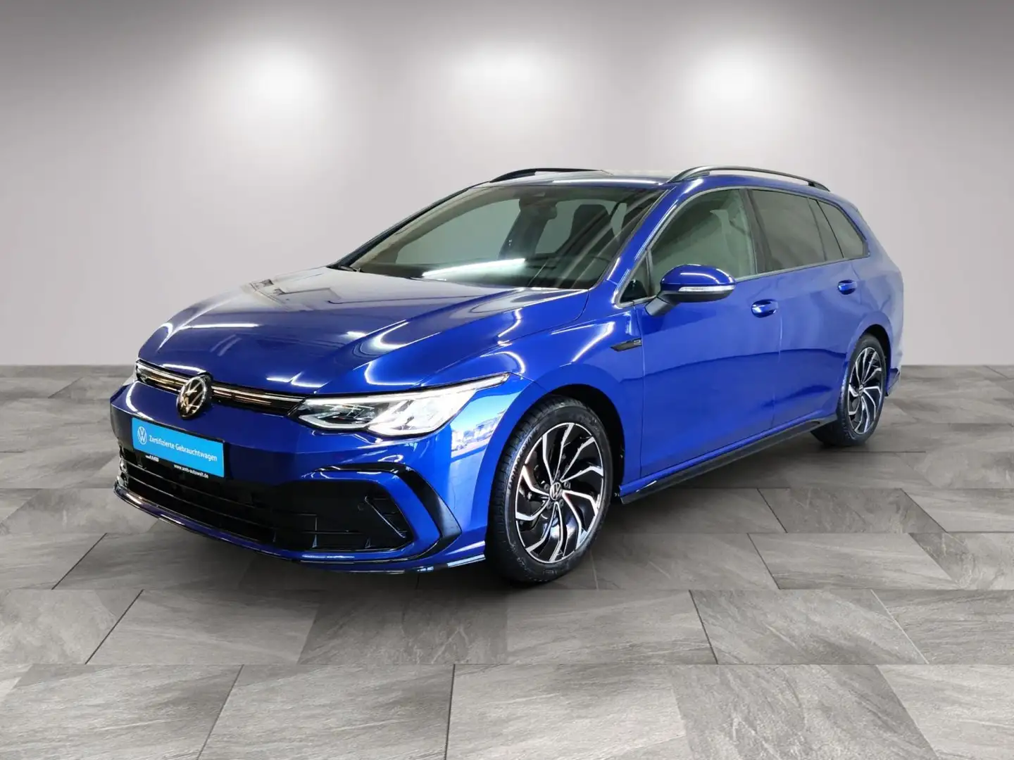 Volkswagen Golf Variant R-Line 2.0 TSI AHK/Standhzg/03.29Ga Blau - 2