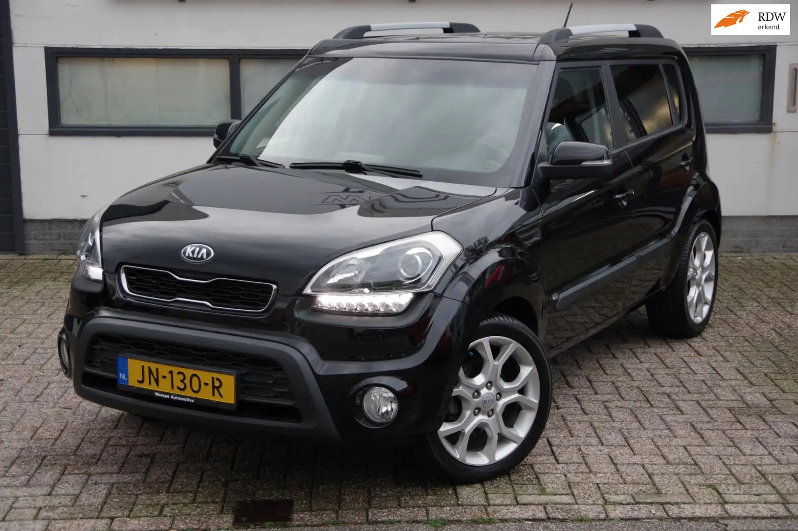 Kia Soul 1.6 Rhythm DEALER ONDERHOUDEN/STOELVERWARMING/CAME Zwart - 1