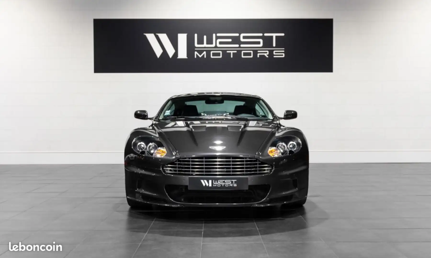 Aston Martin DBS V12 517 IMMAT France Quantum Silver Bang & Olufsen Cam Recul 929E-Mois Szürke - 2