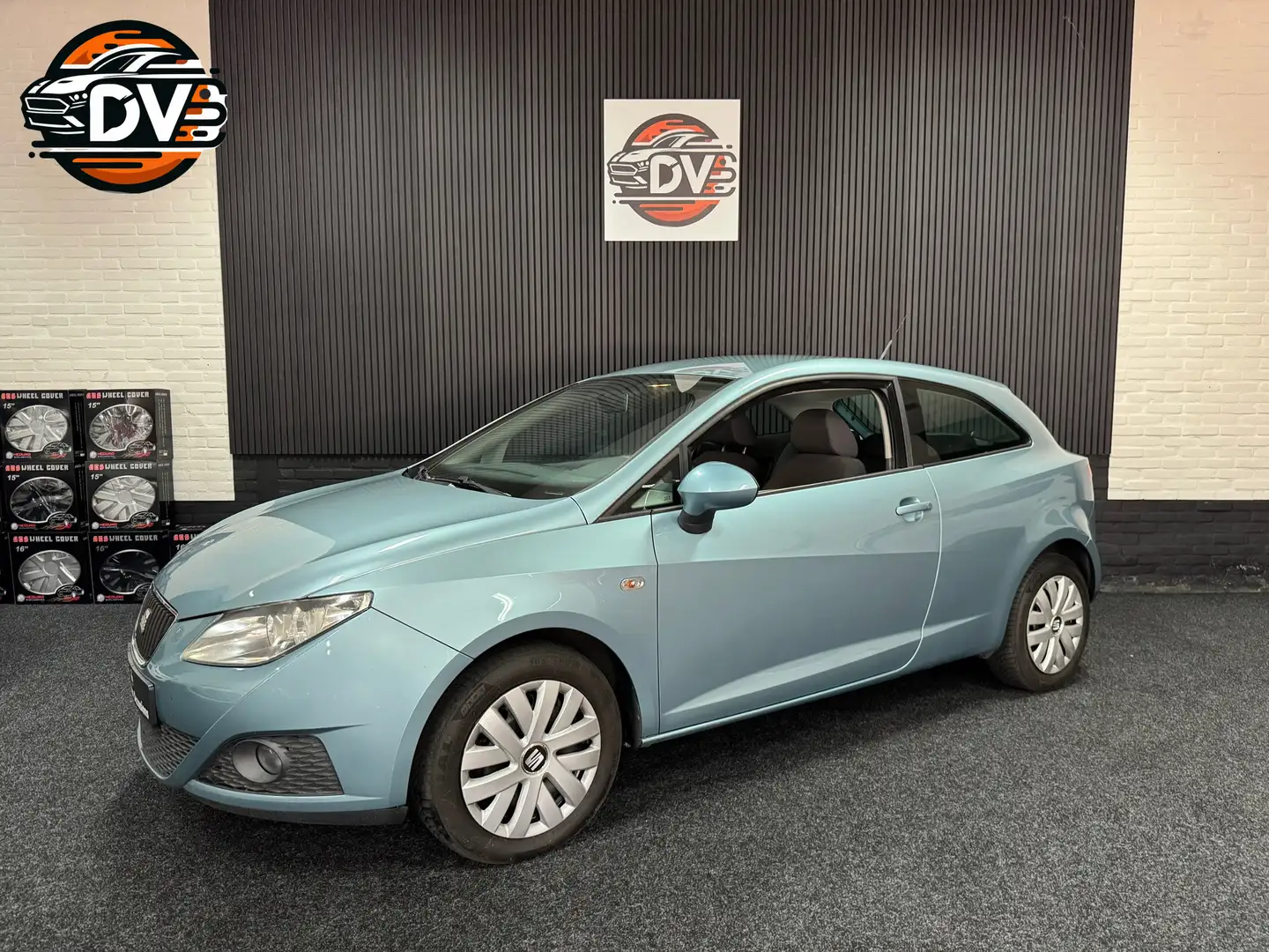 SEAT Ibiza SC 1.4 Style, CRUISE STL VERW AIRCO ELEK PAKKET Bleu - 1