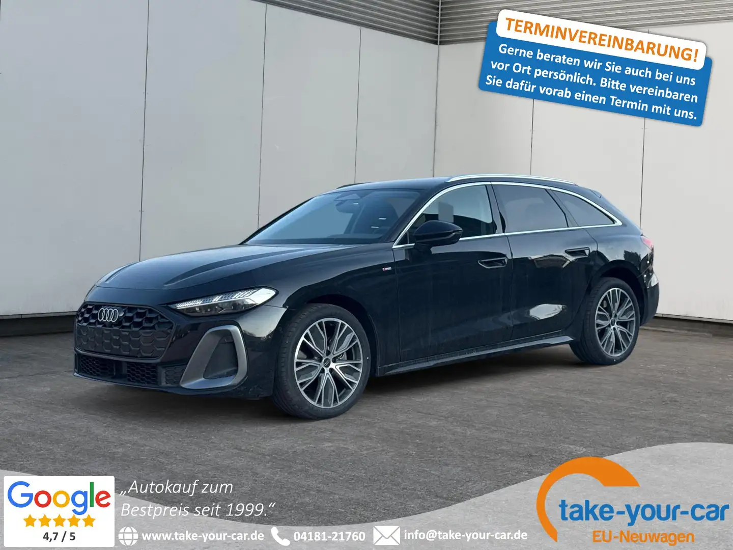 Audi A5 Avant quattro S-Line TECH PLUS+AHK+19"ALU+MATRI... Schwarz - 1