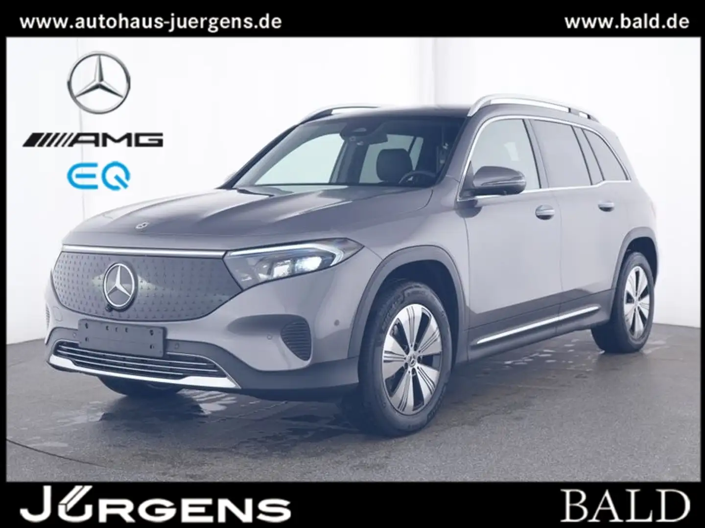 Mercedes-Benz EQB 300 4M Progressive/LED/Pano/Burm/Distr/7Sitz Gris - 2