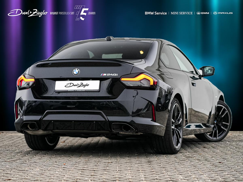 BMW 240 i xDrive Coupe ACC adapLED Glasdach KoZg H&K — photo 3