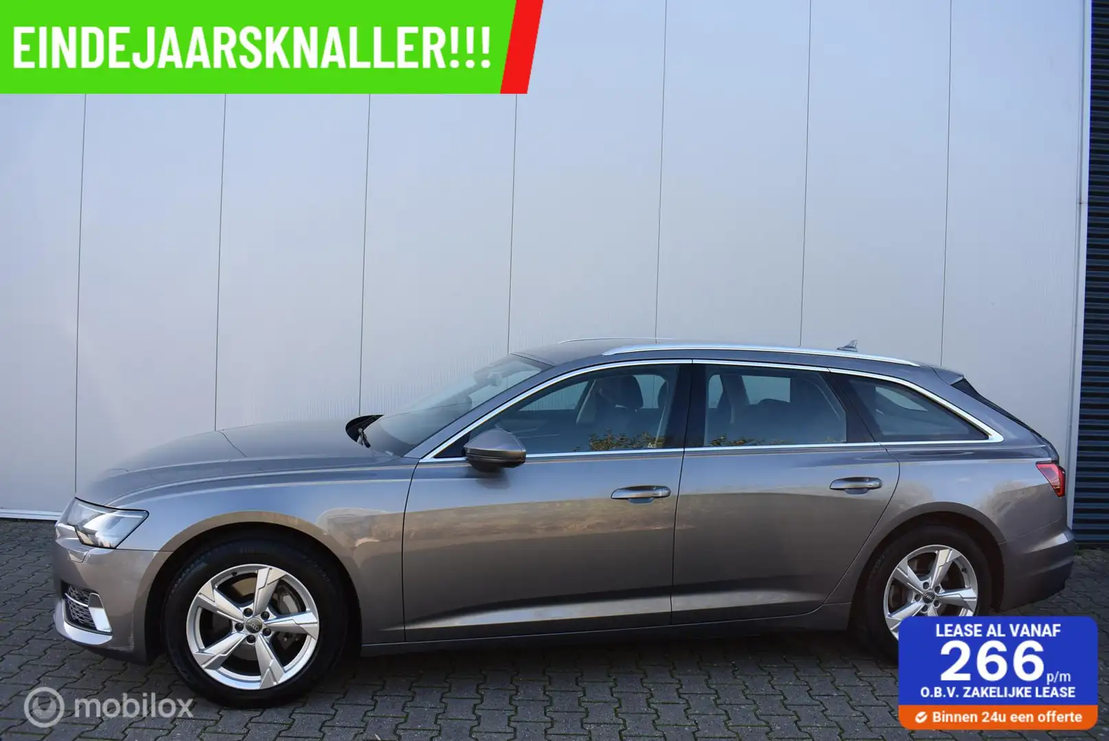 Audi A6 Avant 45 TFSI Taifungrau Sportstoelen Memory Trekh Grijs - 1