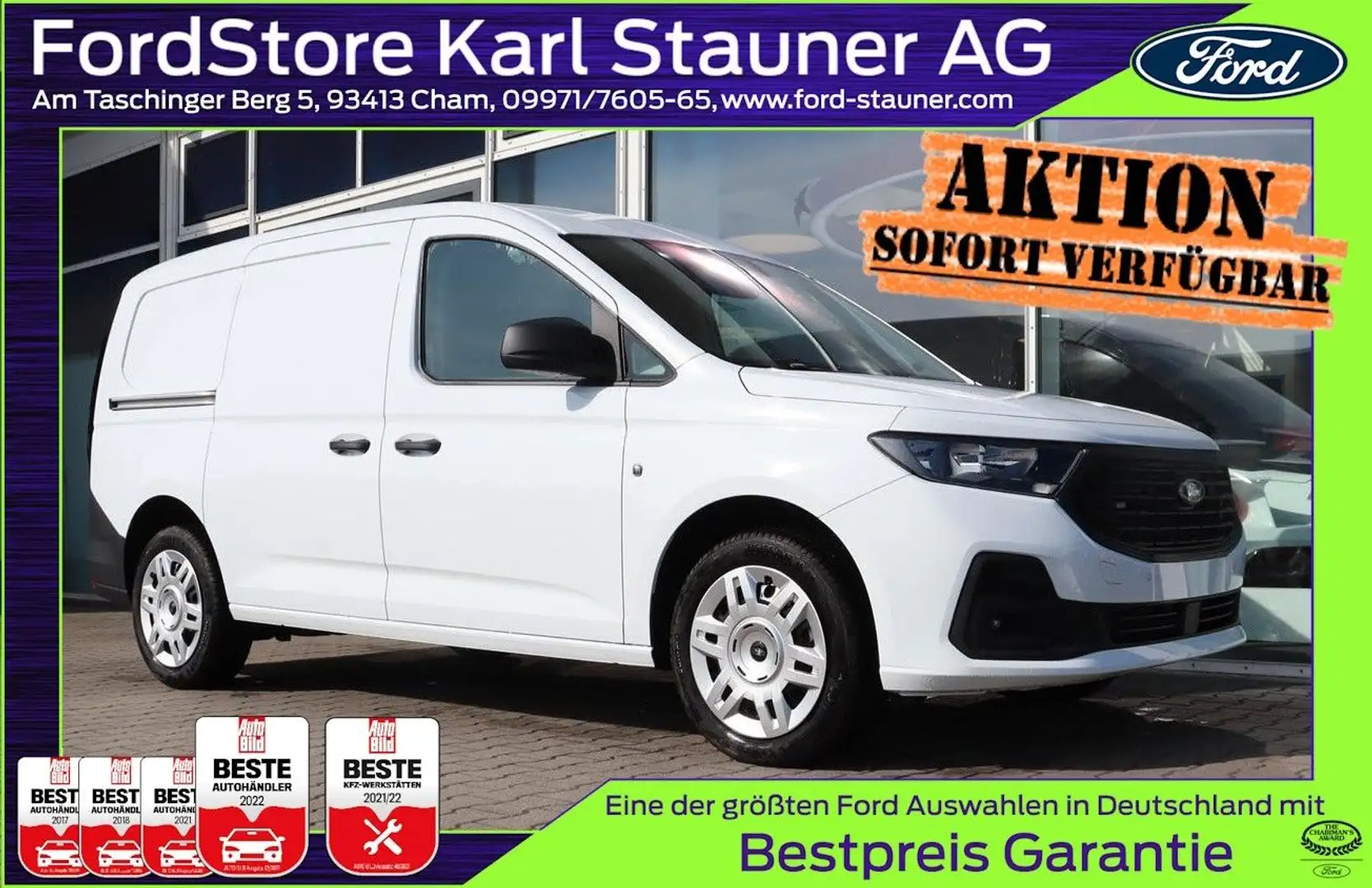 Ford Transit Connect Grand Transit Connect Trend L2 3,99 %*  AHK Blanco - 1