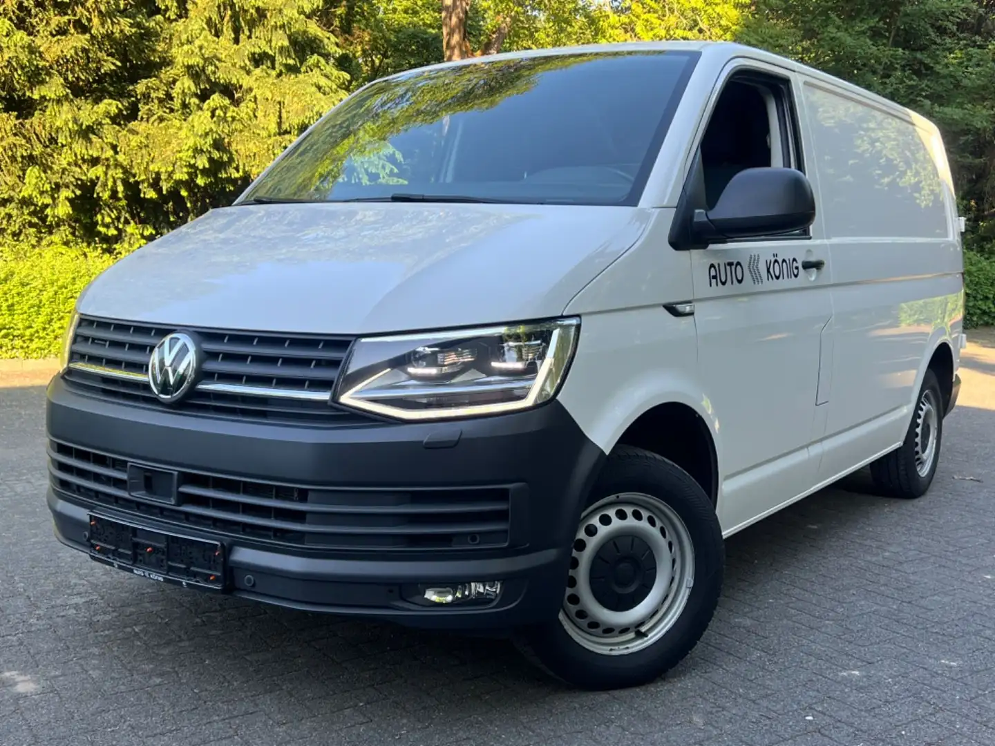 Volkswagen T6 Transporter Kasten-Kombi Kasten|LED|NAVI|AUTM Wit - 2