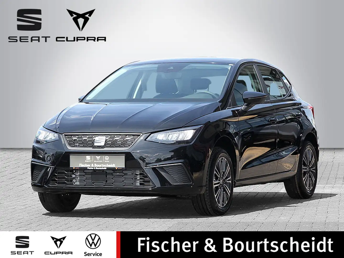 SEAT Ibiza 1.0 TSI Style SHZ PDC LED KLIMA Schwarz - 1