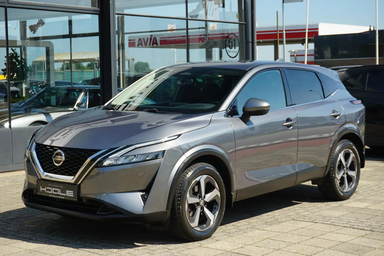 Nissan Qashqai 1.3 MHEV Xtronic N-Connecta | ACC | 360 camera | t Grijs - 1