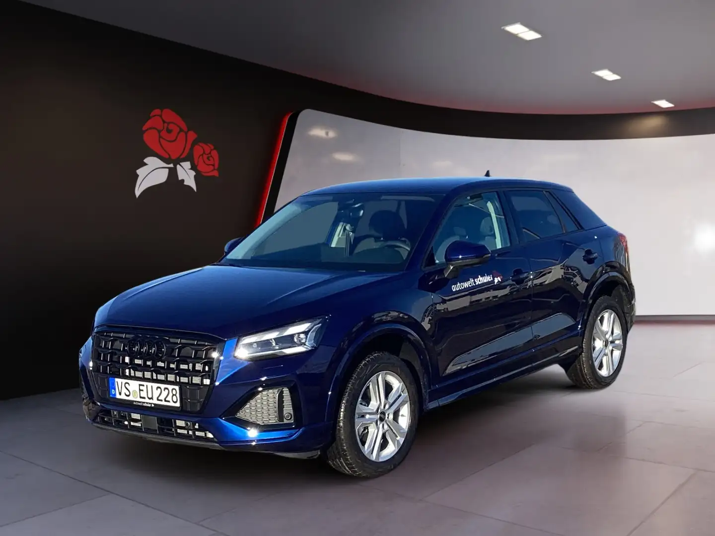 Audi Q2 35 1.5 TFSI S-tronic advanced AHK Navi Blau - 2