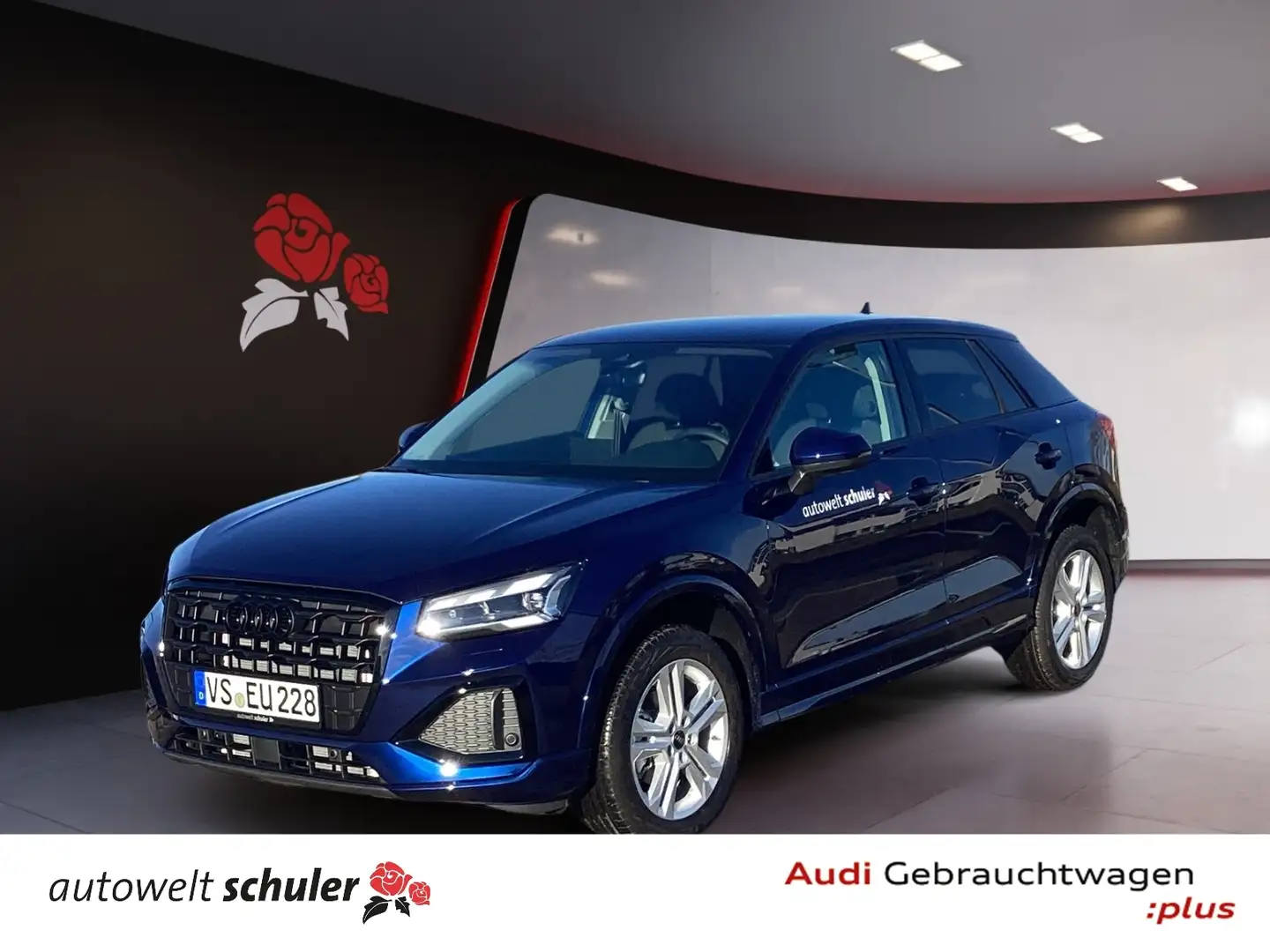 Audi Q2 35 1.5 TFSI S-tronic advanced AHK Navi Blau - 1