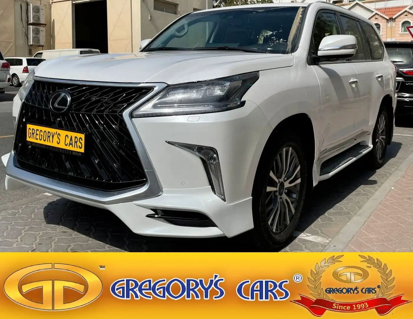 Lexus LX450+V8!+TurboDIESEL+NEU+2023+VOLL+20*STOCK Weiß - 1