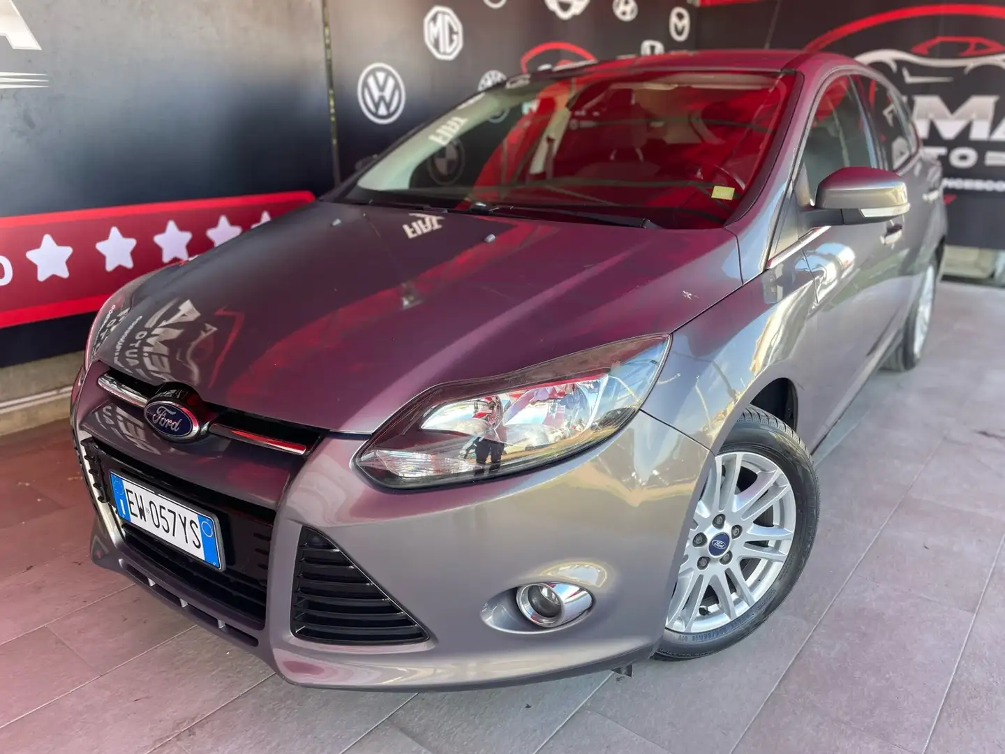 Ford Focus 1.6 TDCi 115 CV Titanium Grigio - 2