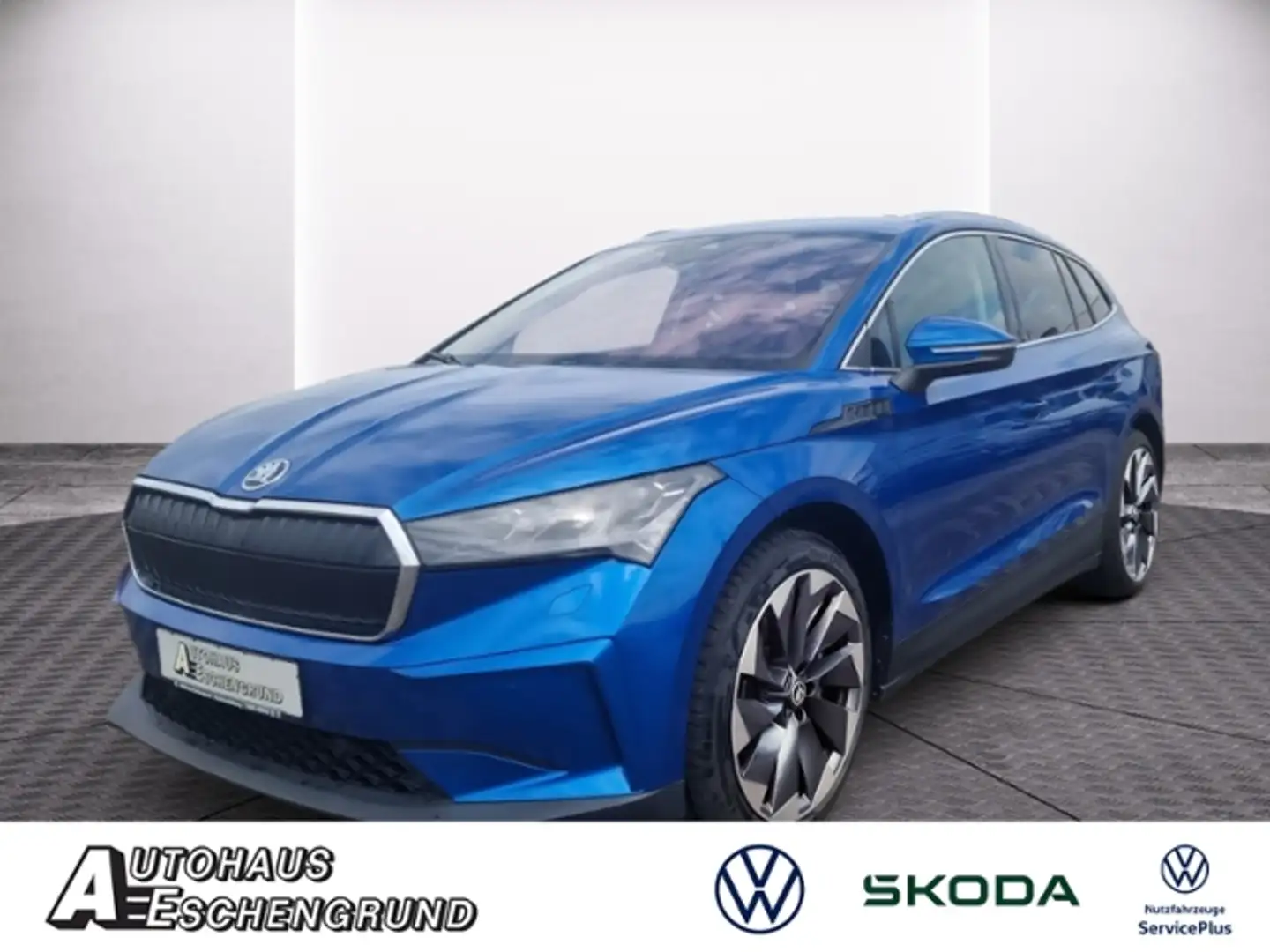 Skoda Enyaq iV. 80 Selection Suite PAKET FIRST EDITION Bleu - 1