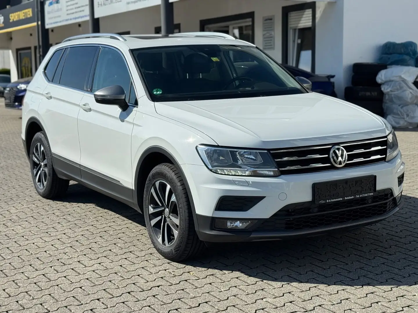 Volkswagen Tiguan Allspace United 4Motion*TOP ZUSTAND* Weiß - 2