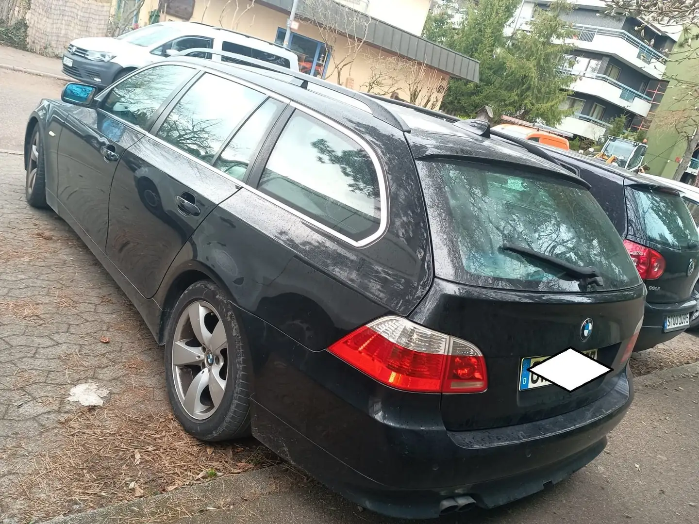 BMW 525 525i Benzin/Gas Negru - 2