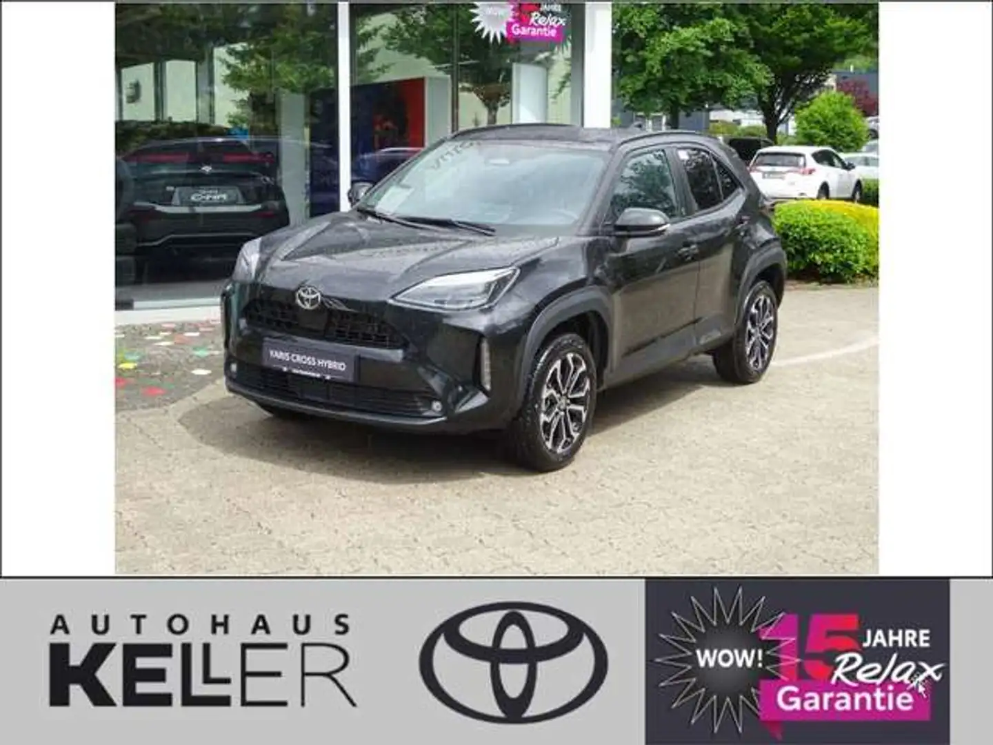 Toyota Yaris Cross Hybrid 130 1.5 VVT-i Teamplayer Schwarz - 1