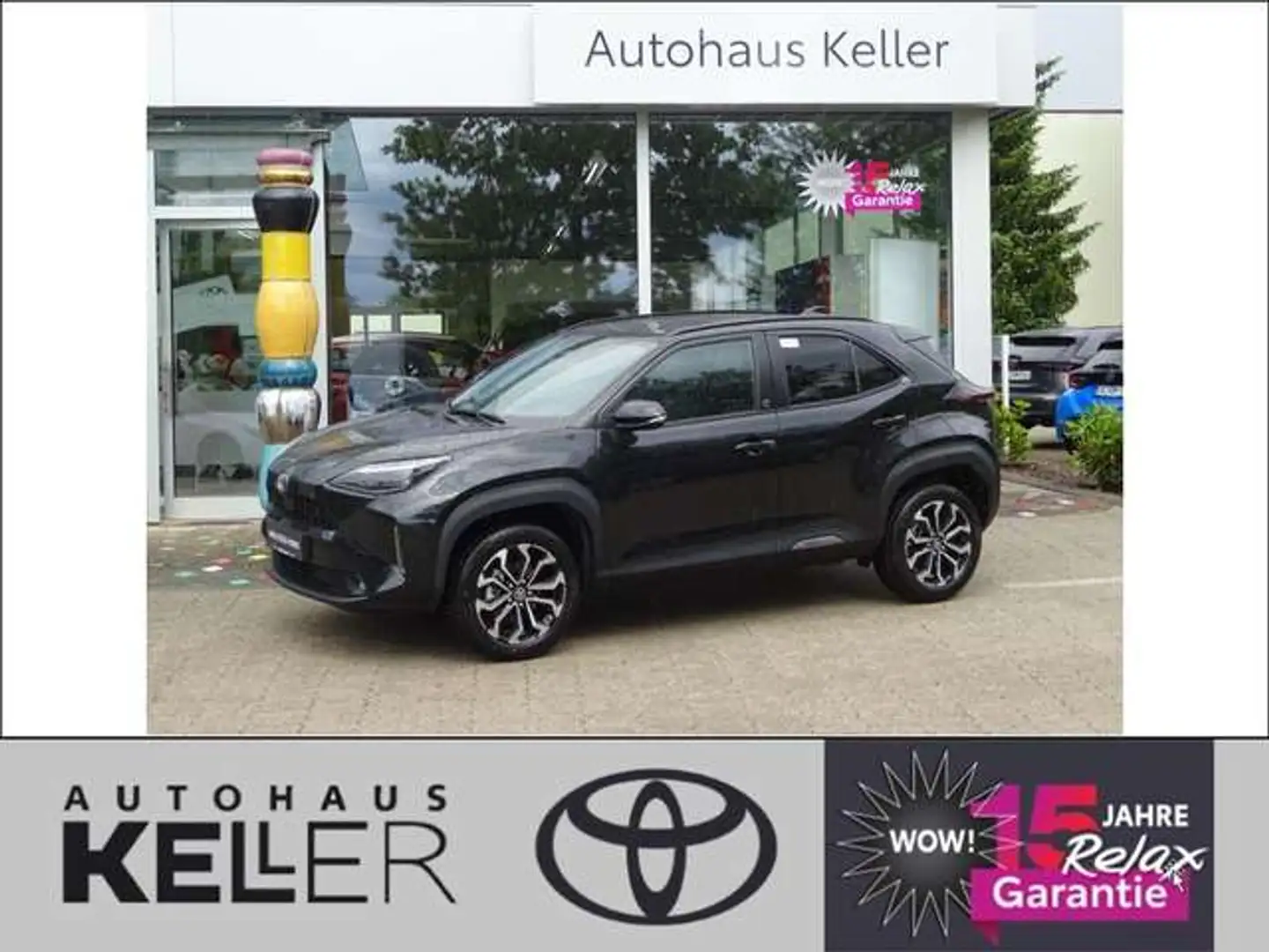 Toyota Yaris Cross Hybrid 130 1.5 VVT-i Teamplayer Schwarz - 2