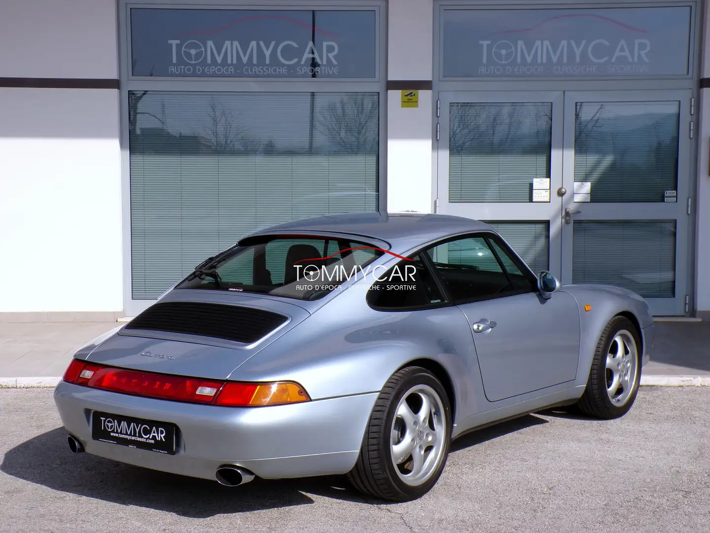 Porsche 993 911 Carrera 2 Coupé Manuale C07 Tagliandi CP Argento - 2