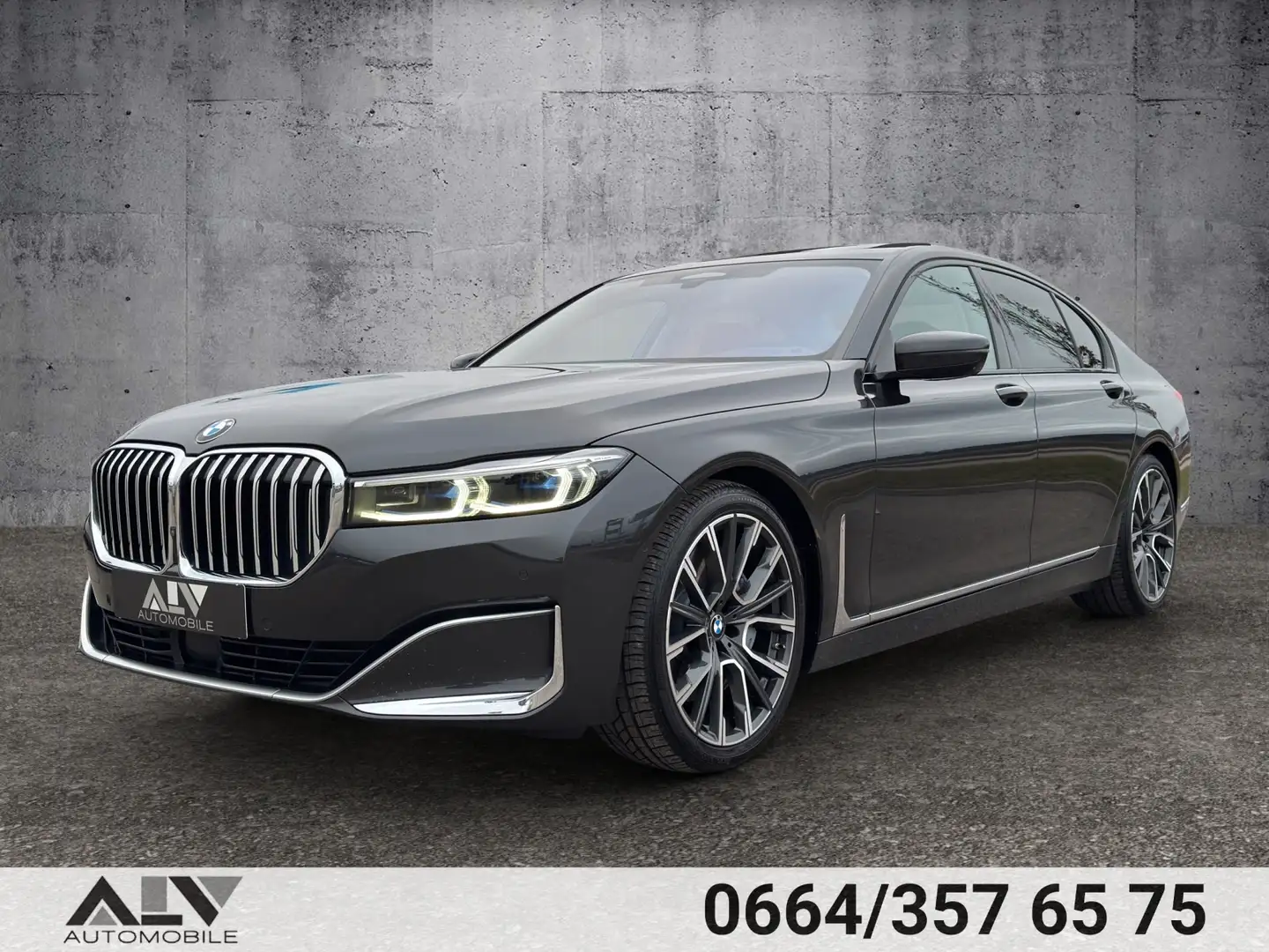 BMW 740 740 d xDrive Schiebedach|Gestik|Laser|360°|HUD Gris - 2