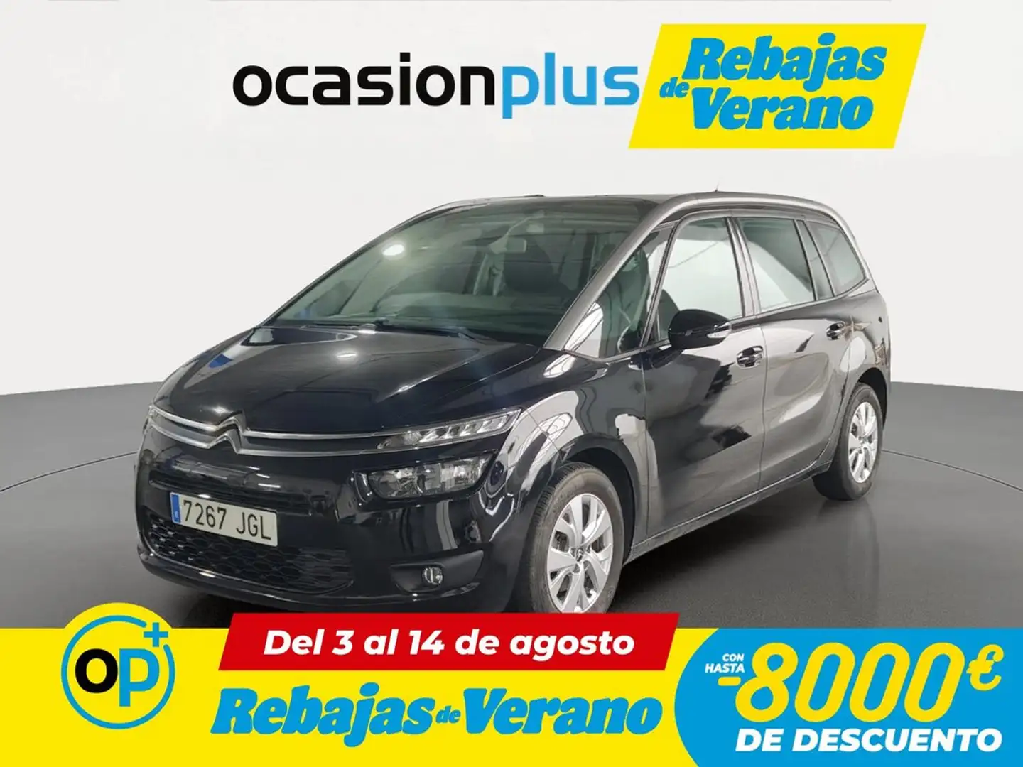 Citroen C4 Grand Picasso 1.2 PT. S&S Seduction Negro - 1