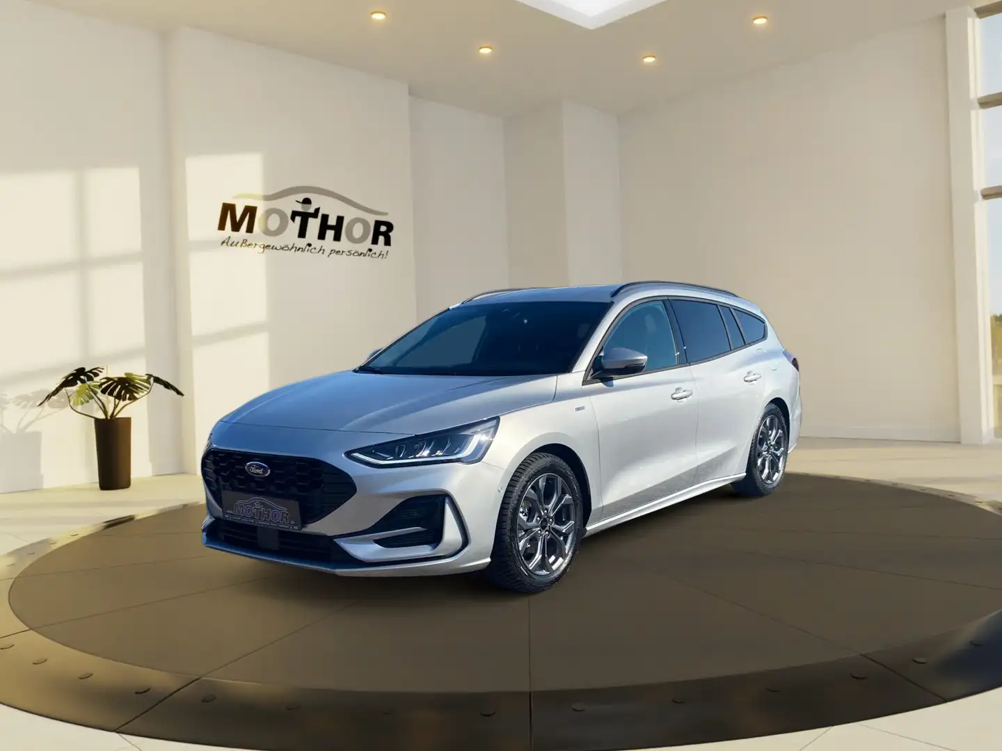 Ford Focus Turnier ST-Line X 1.0l ACC KAM NAVI PDC Silber - 2