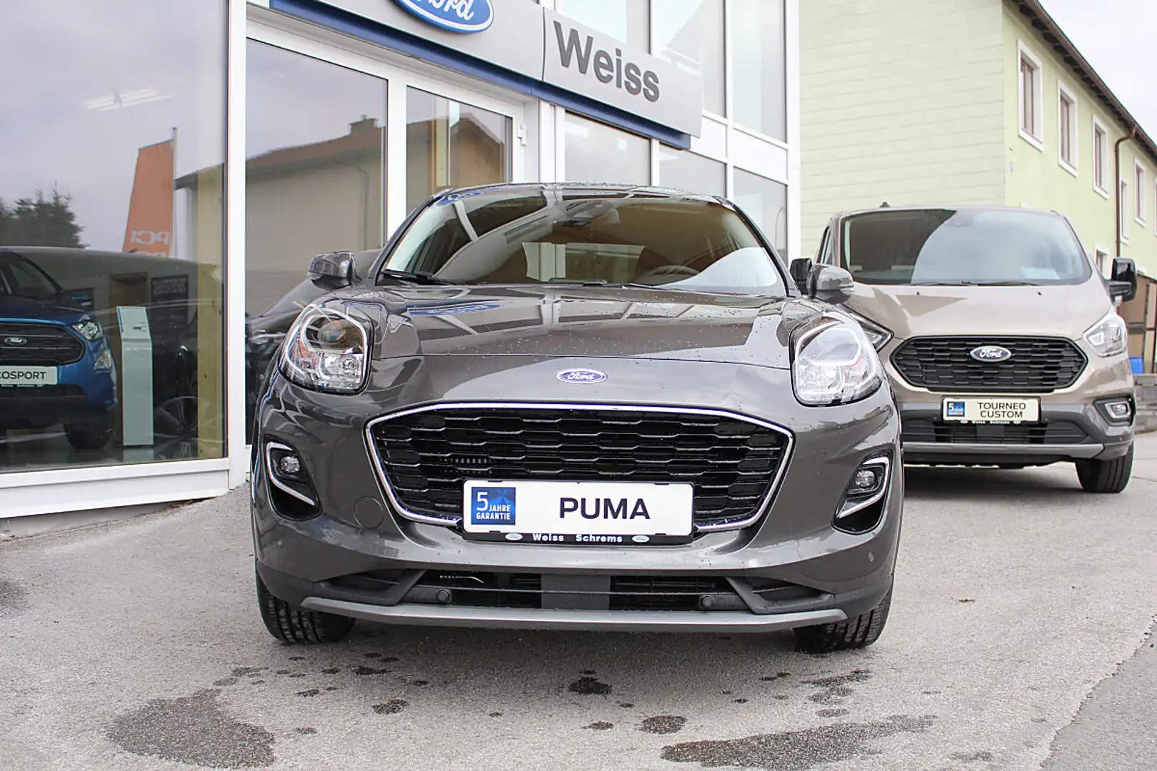 Ford Puma 1,0 EcoBoost Hybrid Titanium Grau - 2