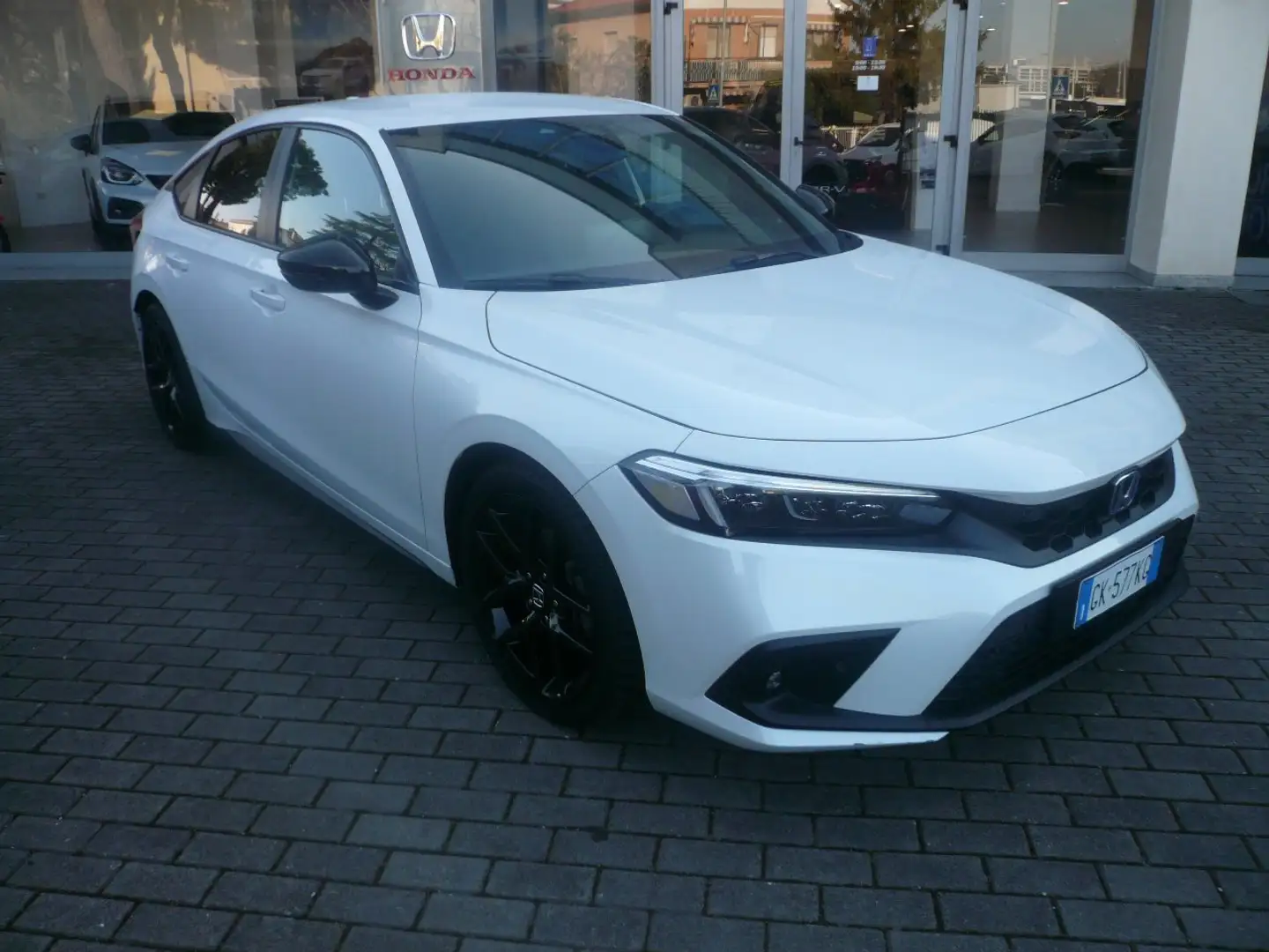 Honda Civic Civic 2.0 hev Sport ecvt Hybrid Bianco - 2