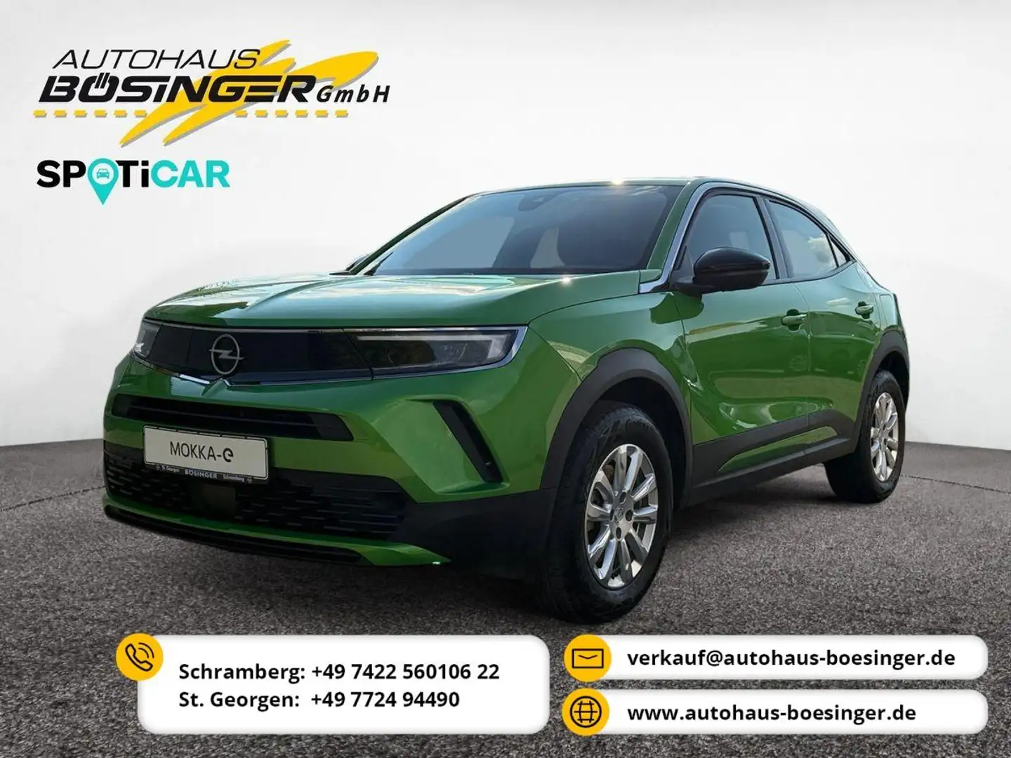 Opel Mokka-E Mokka e Edition SHZ / LHZ / Kamera Grün - 1